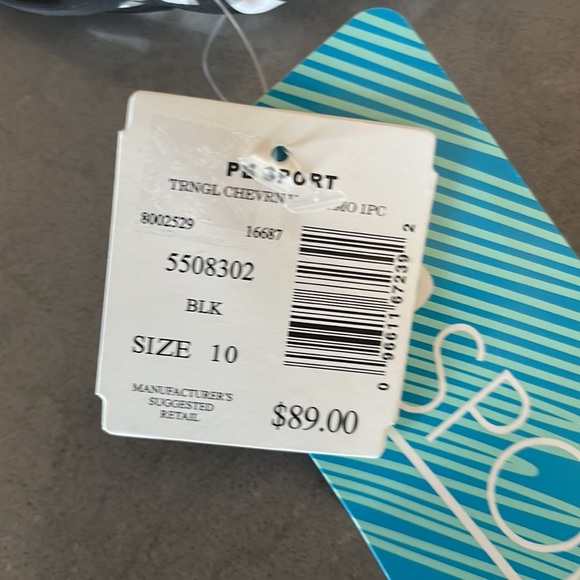 PB Sport One Piece Swimsuit, Size 10, NWT - Picture 3 of 4